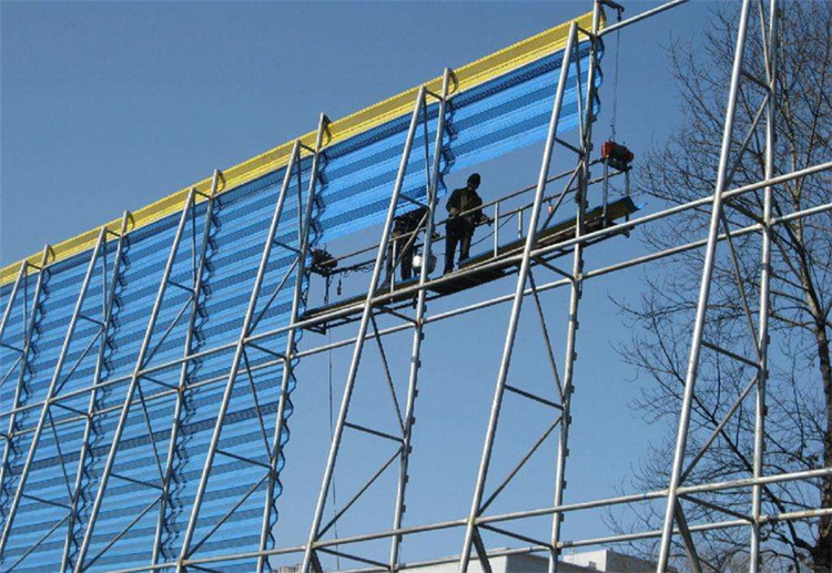 擋風墻網架對荷載、網架強度要嚴格計算和施工